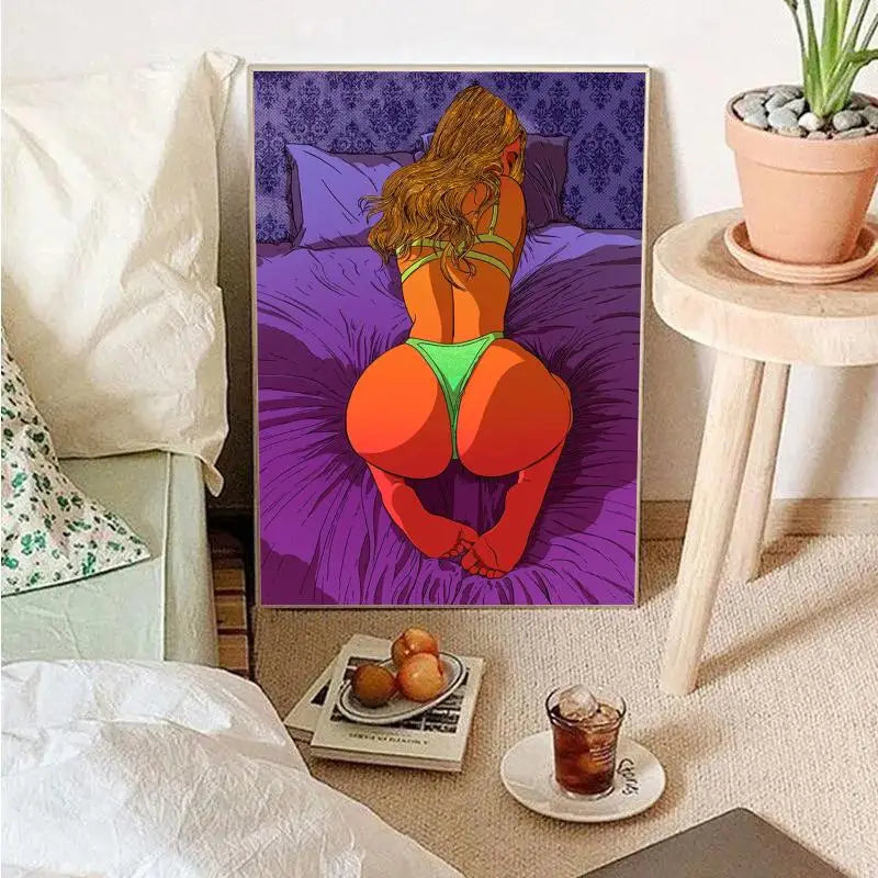 Malen nach Zahlen Poster Wandkunst Wohnkultur Zimmerdekoration Digitale Malerei Wohnzimmer Restaurant Küchenkunst