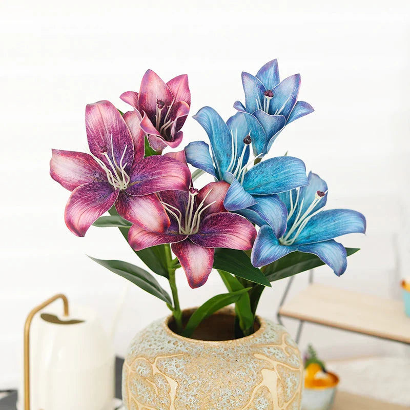 Frendorf | 3 Köpfige Künstliche Lilienblume