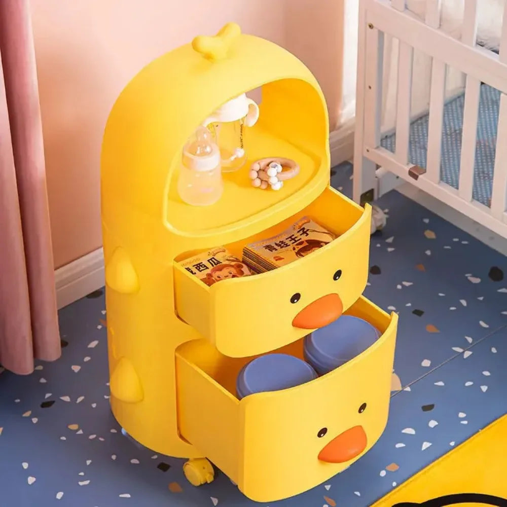 Frendorf | Spielzeuglagerregal Wagen – Kleine Ente