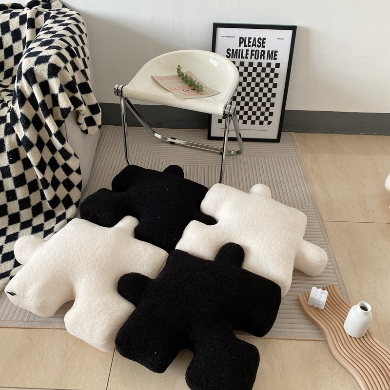 Puzzle Block Kissen
