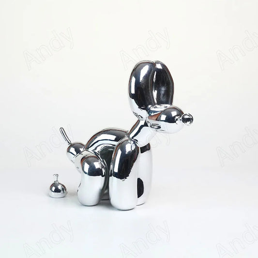 Minimalistisches Ballonhund-Ornament