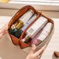 Frendorf |  Luxus Checkered Make-up Kosmetiktasche