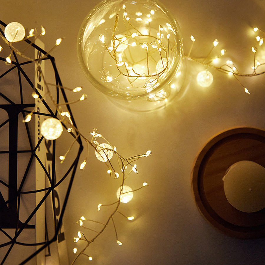 Feuerwerksfeen Twinkle Cluster String Licht