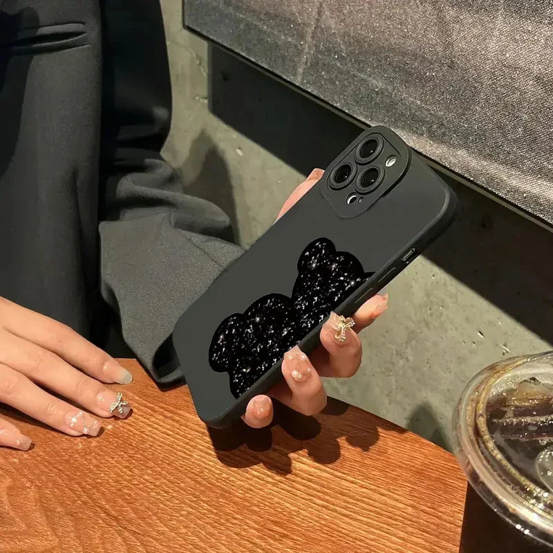 Frendorf | Bärenbedruckte Silikon-iPhone-Schockschutz-Hülle