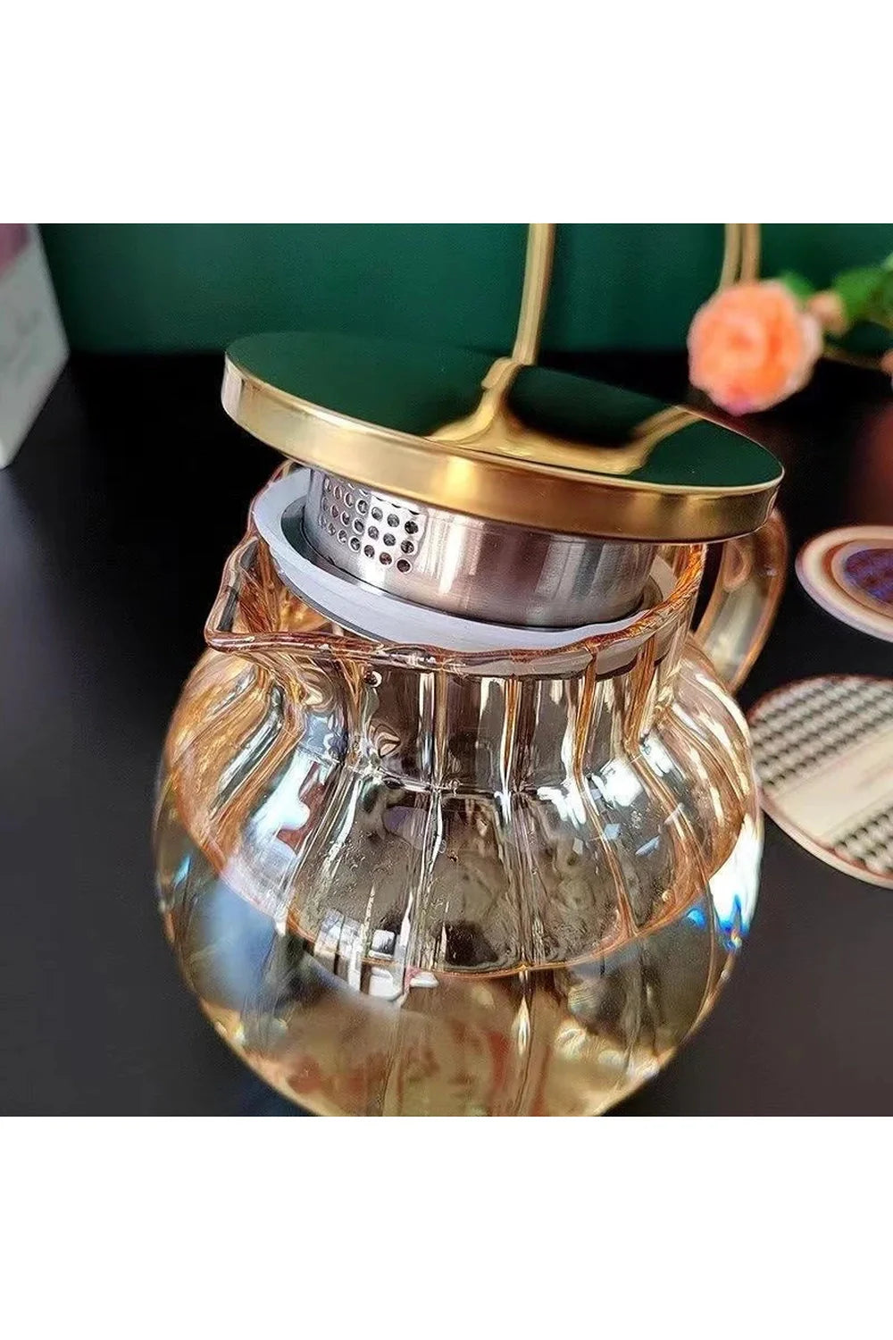 Glas Teekanne Infuser Set