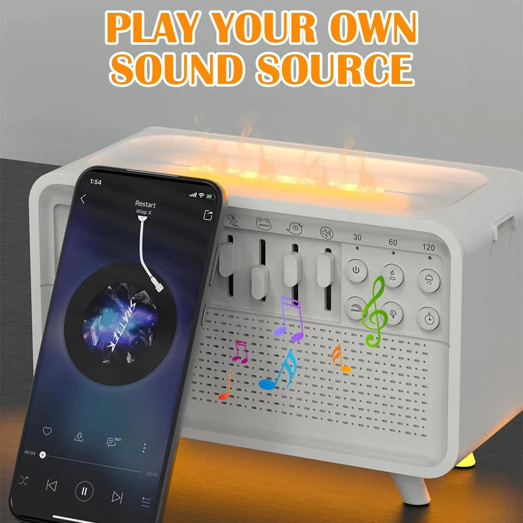 Frendorf | 3 in 1 Bluetooth Lautsprecher Weißes Rauschen Schlaf