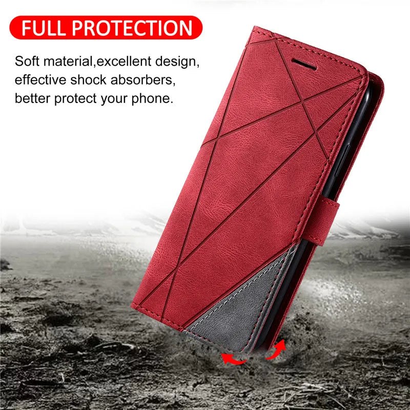 Frendorf | Flip Magnetisches Ledercover für Samsung Galaxy A Series