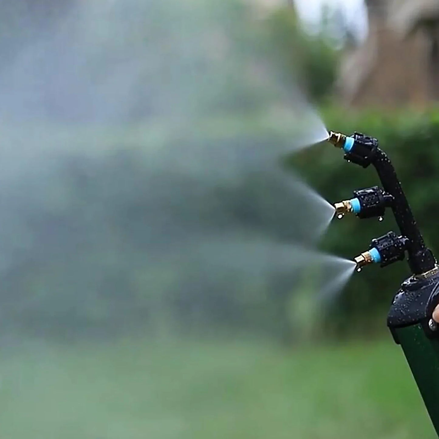 Frendorf | AquaMist Verneblerdüse | Messing & Kunststoff | Für Garten & Terrasse | Feiner Sprühnebel