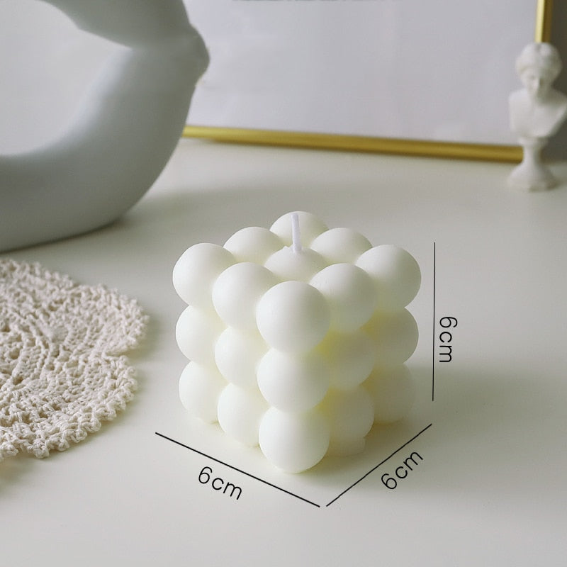 Frendorf | Elegante BubbleGlow Kerze Schaffen Sie eine gemütliche Atmosphäre in Ihrem Zuhause