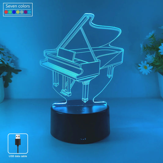 Frendorf | 3D Klavier Nachtlicht