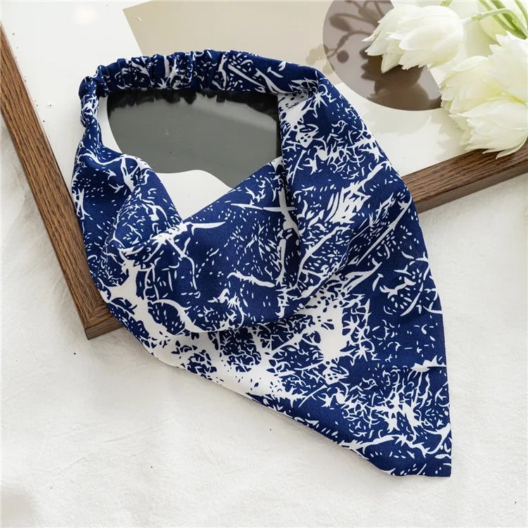 Frendorf | 2022 Sommer Vintage Blumen Bandana – Stylische Haaraccessoires für Frauen und Mädchen