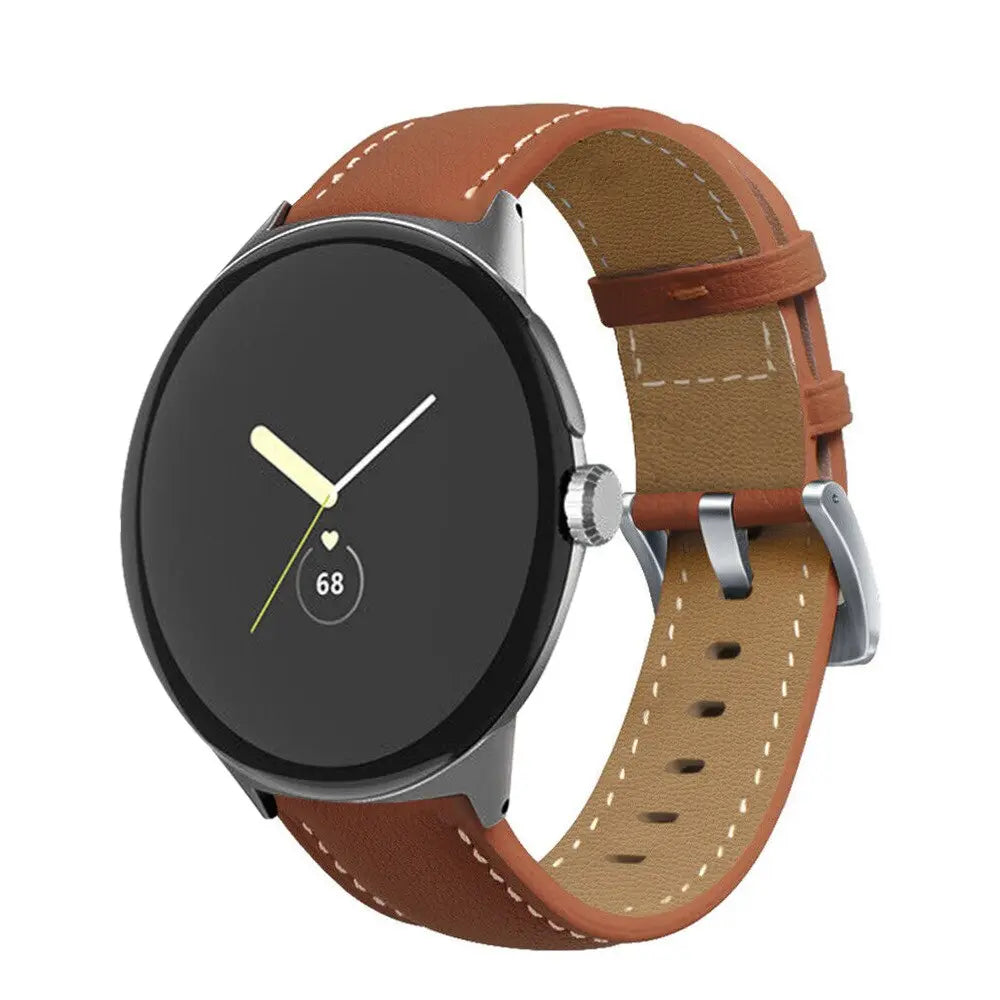 Frendorf | Echtes Premium-Lederarmband für Pixel Watch | Pixel Watch 2