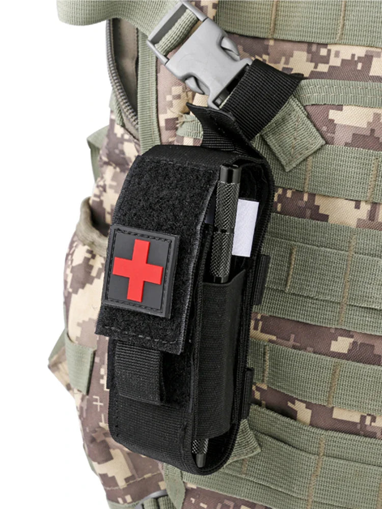 Militärisches taktisches Erste-Hilfe-Rotationsdruck-CAT-Aluminiumstab-Tourniquet - Essentielles Wandern, Camping, Überlebensausrüstung für Molle-Rettung
