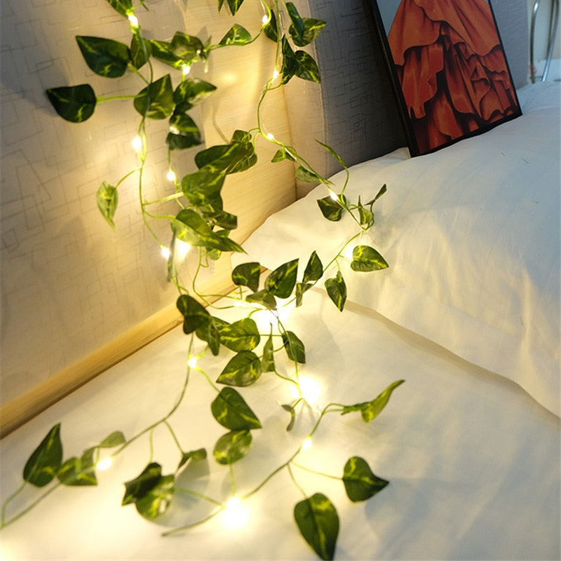 Gartenreben-LED-Lichterkette