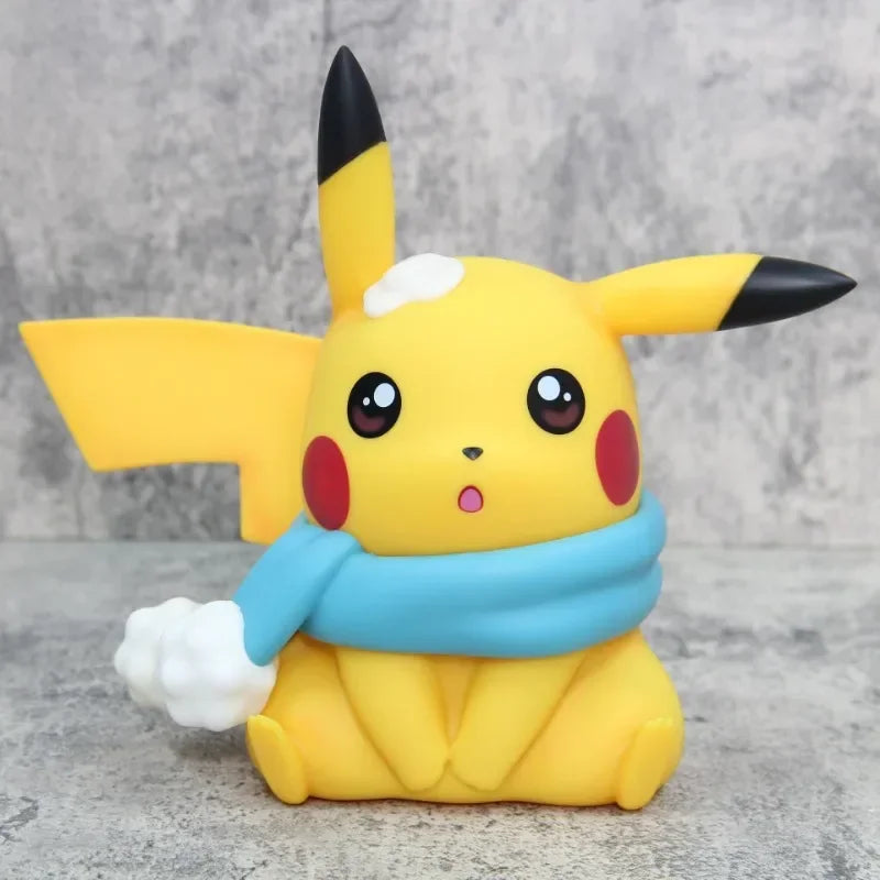 23CM Pokemon Pikachu Actionfigur Große Anime Pocket Monster Cartoon Figuren Modellornamente Statue Dekoration Kinder Geschenk Spielzeug