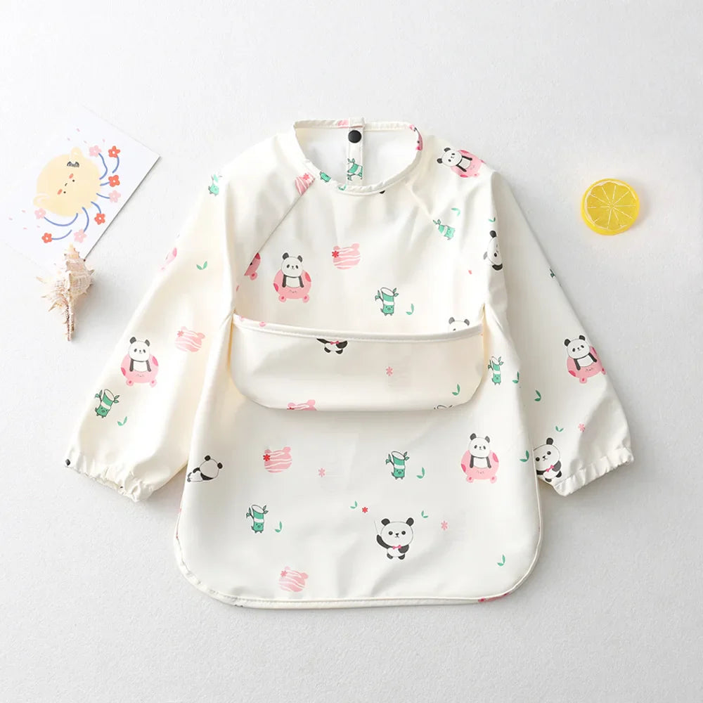 Langärmlige wasserdichte Smock für Kinder