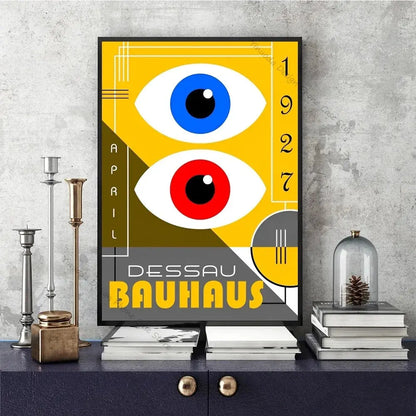 Frendorf | Bauhaus Poster: Erheben Sie Ihre Dekoration mit moderner abstrakter Kunst