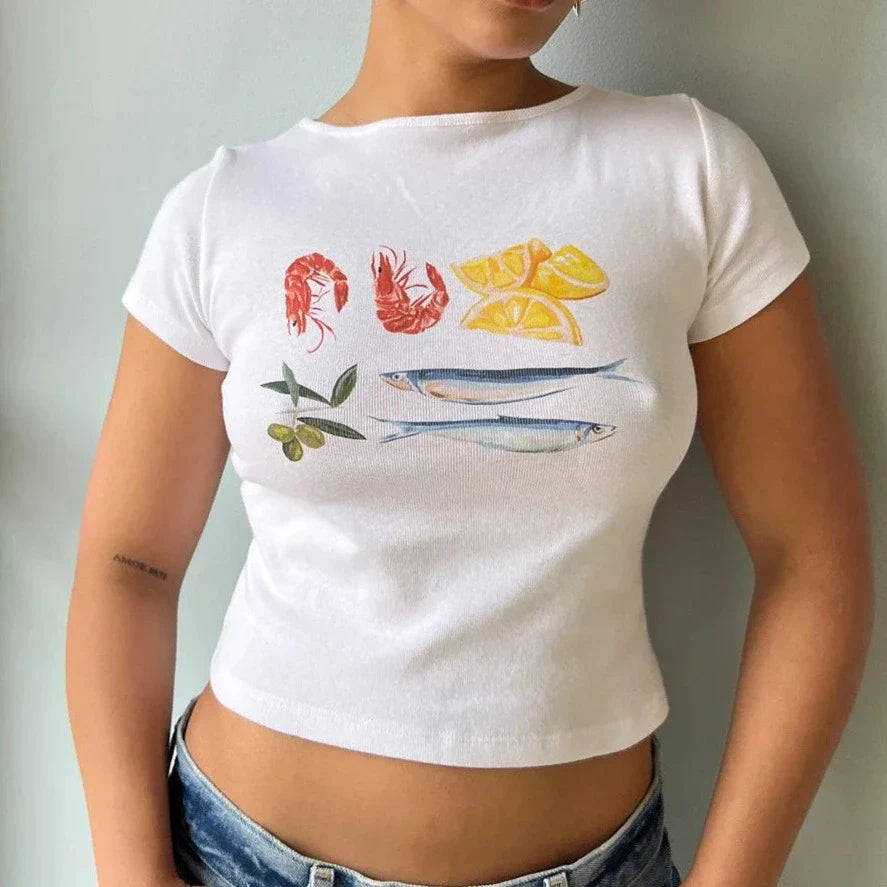 Italienisches Tisch-T-Shirt