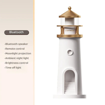 Frendorf | Lighthouse Ambientlichter Bluetooth Musik Dimmbar Projektion