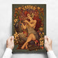 Art Nouveau Kraftpapier Poster Vintage Zuhause Zimmer Bar Café Dekor Ästhetische Kunst Wandgemälde