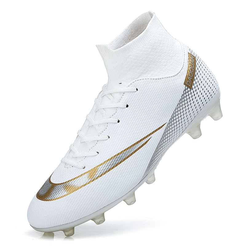 Frendorf | Turf Fußballschuhe Hohe Knöchel Futsal Männer Ag Tf Outdoor Atmungsaktive Fußball Stiefel Rutschfeste Trainer