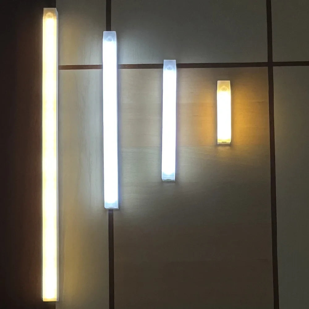 Bewegungsmelder LED Nachtlicht USB wiederaufladbare kabellose Lampe