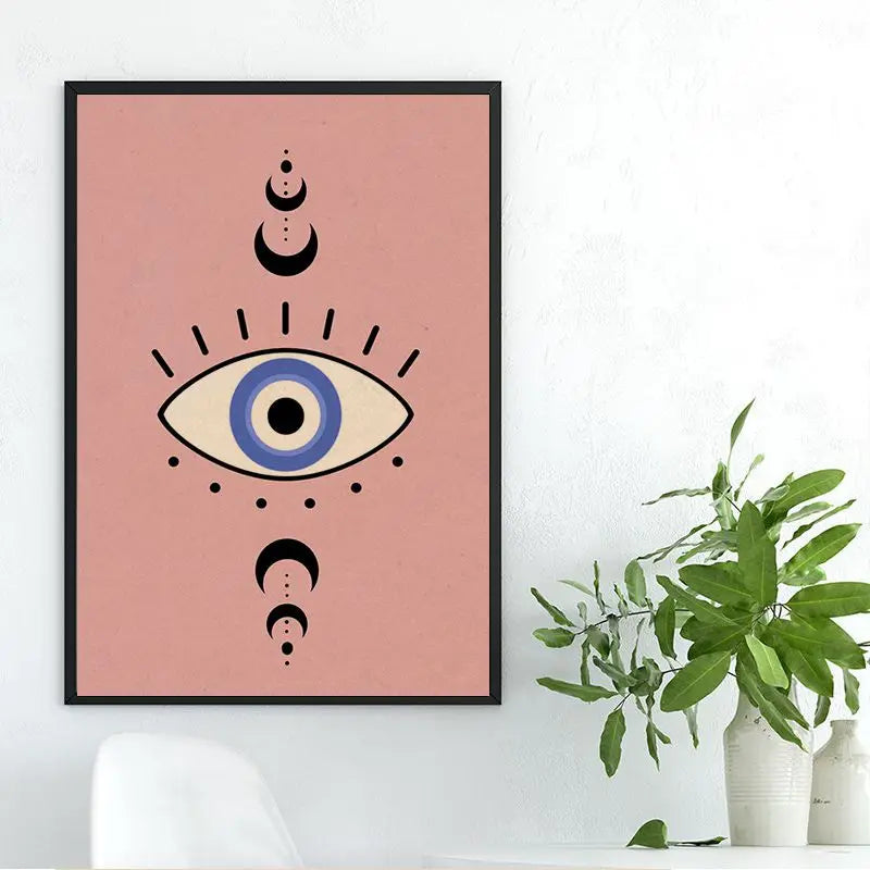 Frendorf | Abstract Eye Quotes Leinwandkunst