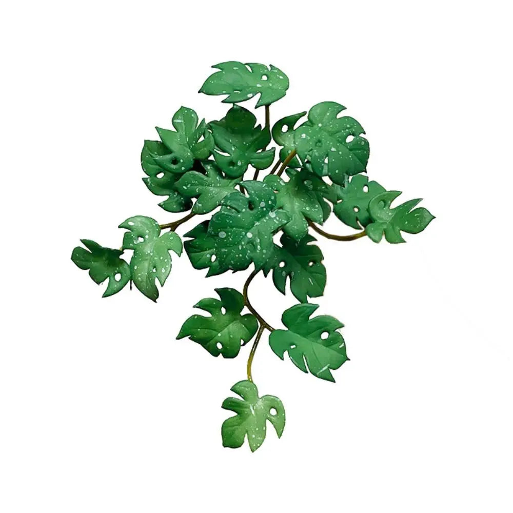 Frendorf | Weiche Kleber Künstliche Grüne Kupfer Münzgras – Kunstpflanze Wanddeko für Zuhause & Büro