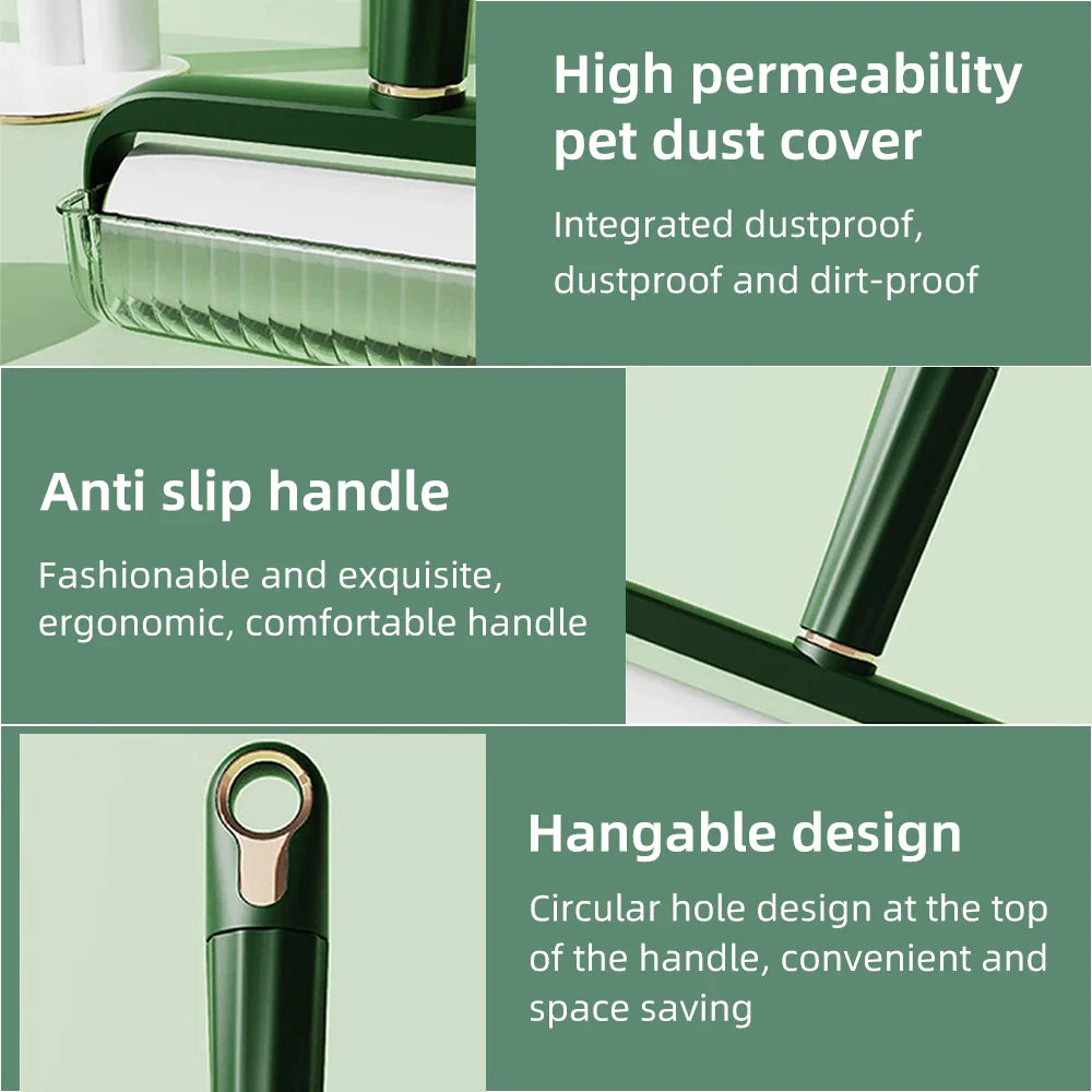 Frendorf | Breiter Sticky Clean Paws Tierhaare Fusselroller