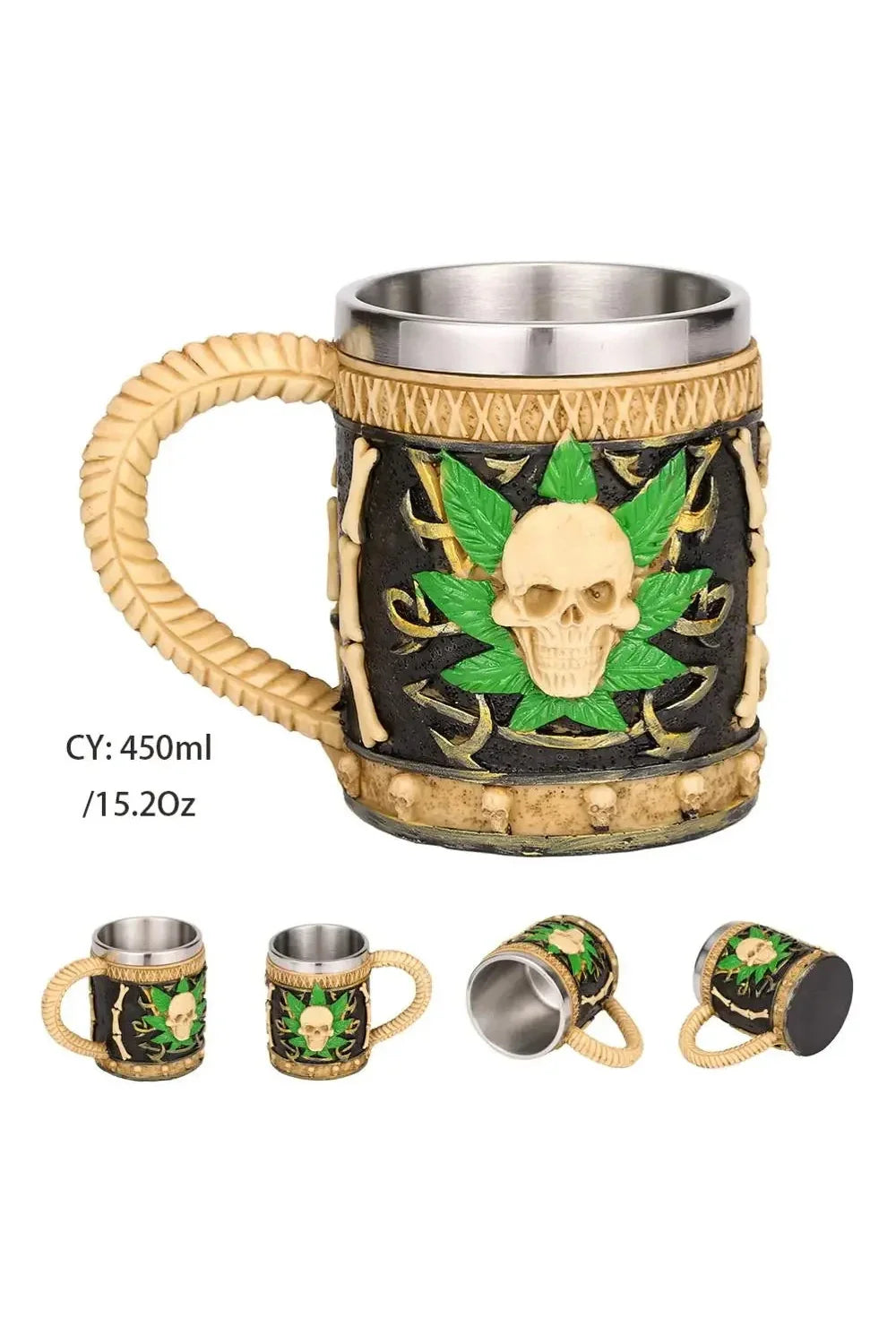 Skull Viking Bierbecher