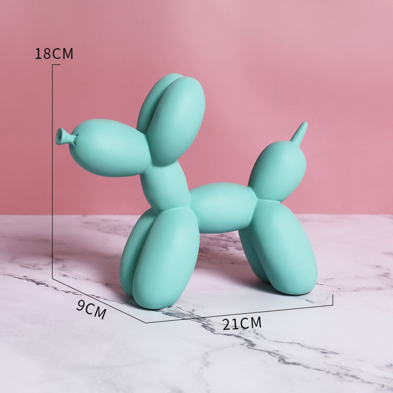 Luxuriöse Wohnkultur, Ballonhund Deko, Büroschreibtisch Zubehör, Tier Deko, moderne beliebte Kunst, nordische Statuen