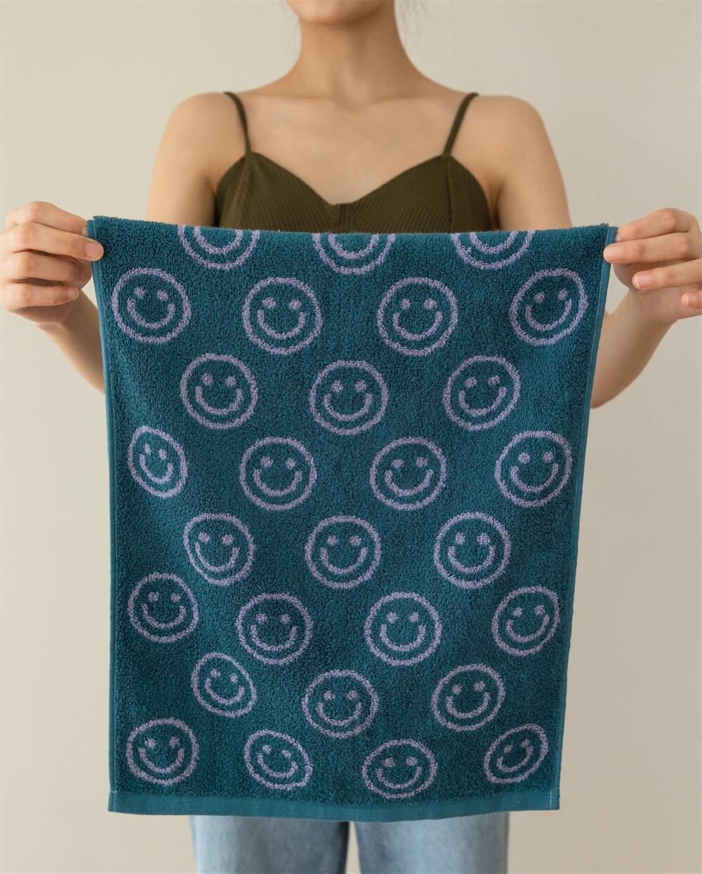 Doppelseitiges Smiley Handtuch