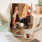 New Russian Shabby Chic Girls Poster Wall Art Home Decor Room Decor Digital Painting Living Room Restaurant Kitchen Art