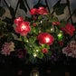 Pfad Solar Blumen Gartenlichter