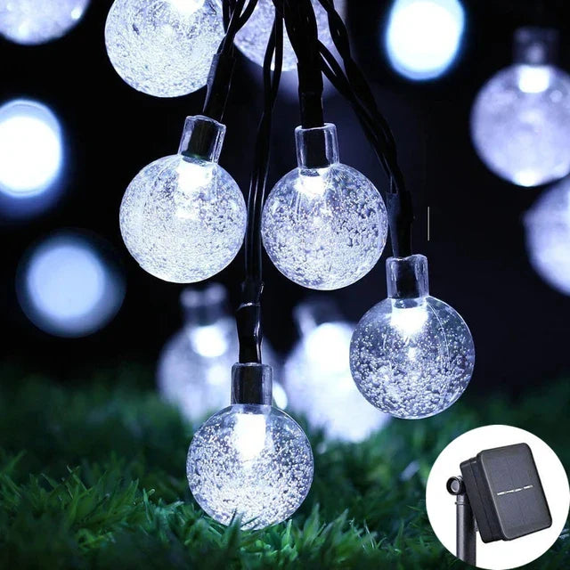 Solar LED Globus Lichterkette