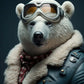 Lustige Tier-Aviator-Poster-Drucke Löwe Tiger Elefant Reh Flugzeug Pilot Leinwandmalerei Wandkunst Für Wohnzimmer Wohnkultur