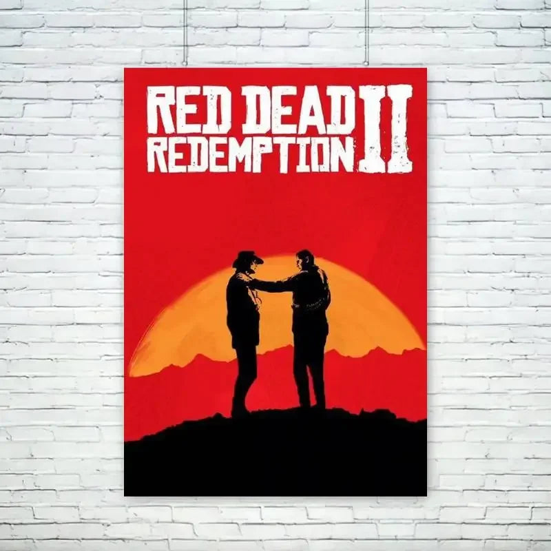 Spiel R-Rotes Totem 2 POSTER Wandbilder für Wohnzimmer Herbstdekoration