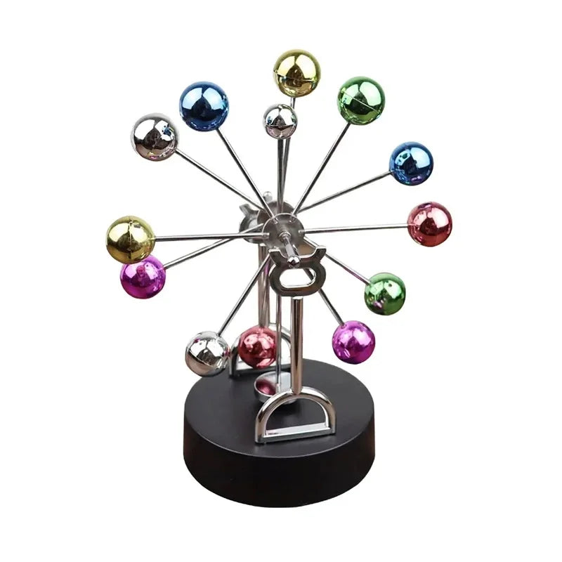 Neue Miniaturen Riesenrad Perpetuum Motion Newton Pendel Ewiges Himmelsmodell Newton Wiege Magnetische Ornamente Wohnkultur