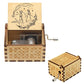 Neueste Design Anime Howl's Moving Castle Musikthema Antik geschnitzte Holz Handkurbel Musikbox Kinderspielzeug Weihnachtsgeschenk