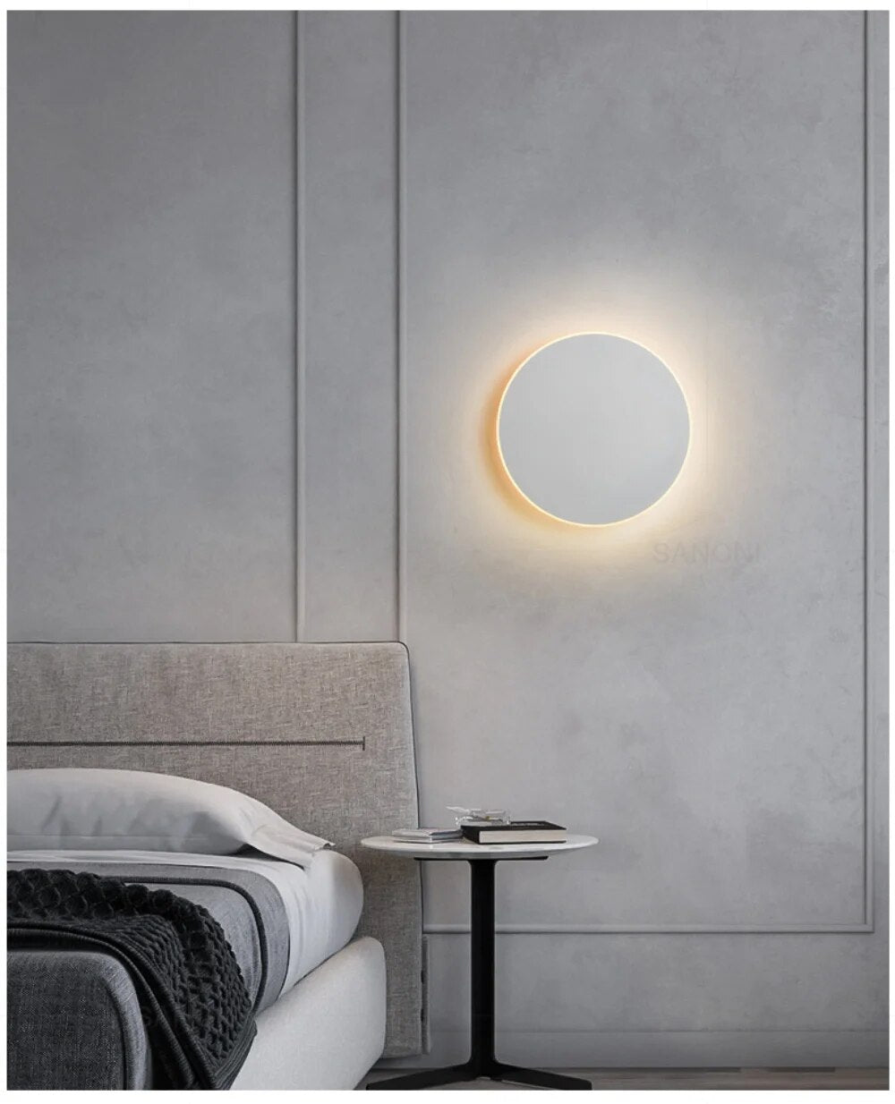 Sleeksphere – Runde LED-Wandleuchte