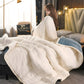 Luxurious Sherpa fleece blanket - Super soft, Incredibly cozy and warm