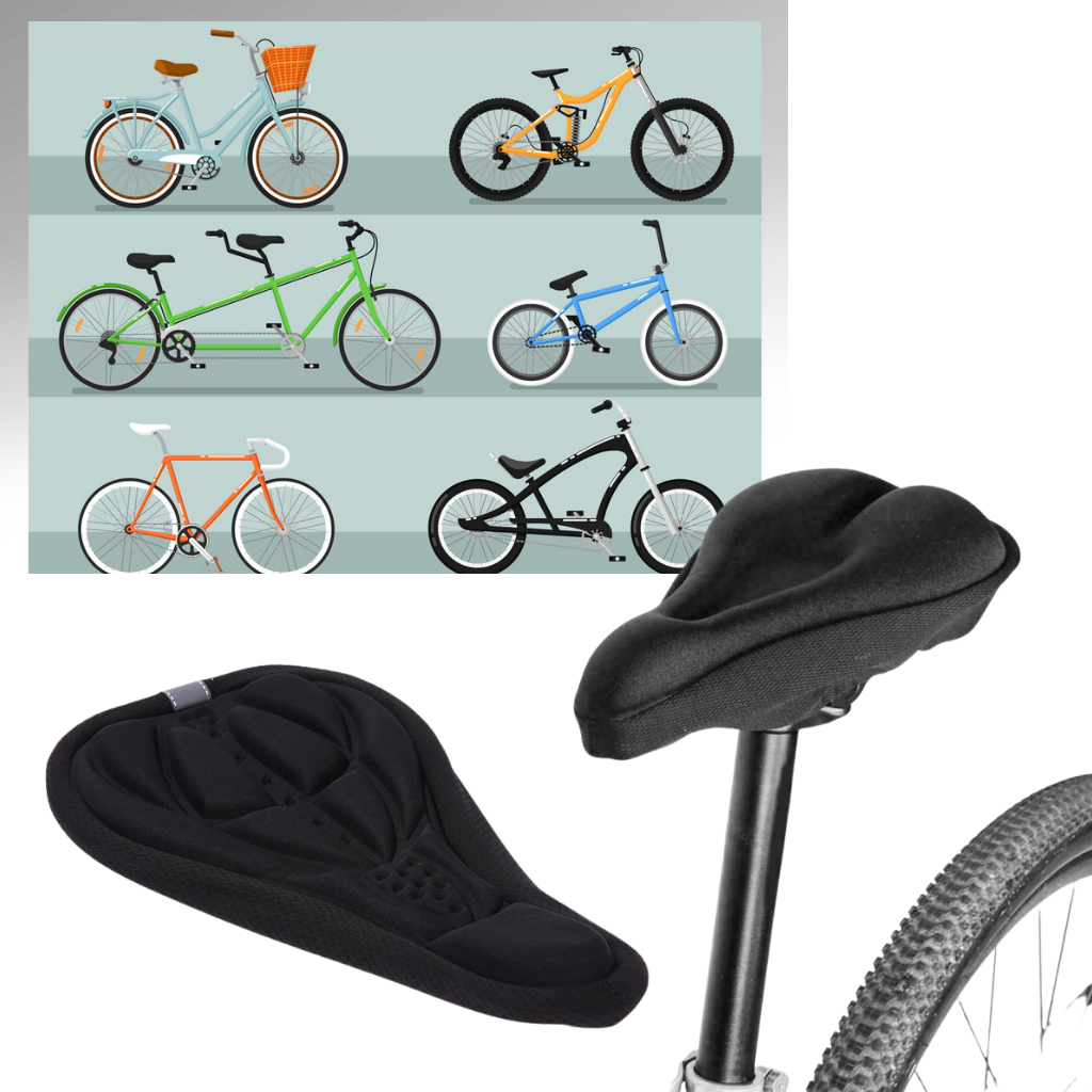 Frendorf | Ultra-komfortables Gel-Silikon-Fahrradsattel-Kissen