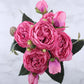 Seidige Rose Gypsophila Strauß
