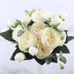 Seidige Rose Gypsophila Strauß