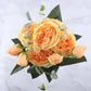 Seidige Rose Gypsophila Strauß