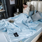 Frendorf | SilkyLux Bettdecke - Weiche & Atmungsaktive Satin Seiden Bettwäsche für Ganzjährigen Komfort
