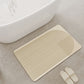 Einfache Linie Diatomite Badewanne Matte