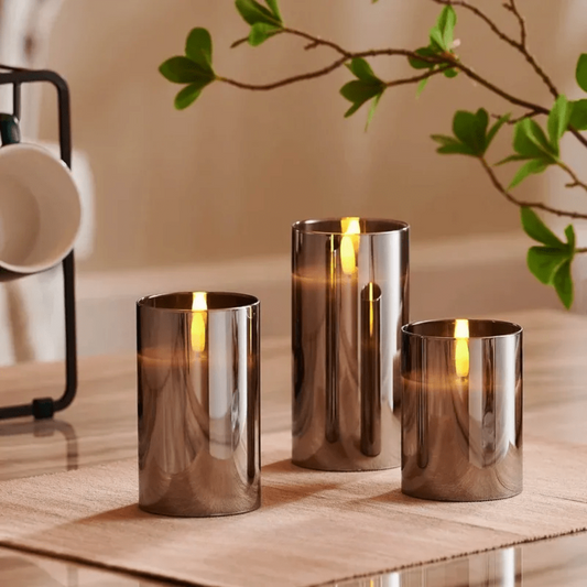 CANDLY™ Dreiteiliges Set – Realistische LED Kerzen