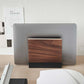 Slim Laptop Stand - Stahl + Holz