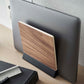 Slim Laptop Stand - Stahl + Holz